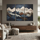Wood Mountain Wall Art | Mountain Canvas Print Wood Decor | by MyGreatCanvas | Canvas Wall Art Prints | Photo Prints & Wall Decor