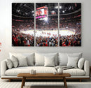 Amerant Bank Arena Wall Art Canvas Print - Basketball Arena by MyGreatCanvas | Canvas Wall Art Prints | Photo Prints & Wall Decor