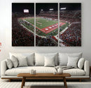 Houston Cougars Football Team Print - Houston TDECU Stadium