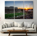 Demon Deacons Football Team Print Canvas- Winston-Salem by MyGreatCanvas | Canvas Wall Art Prints | Photo Prints & Wall Decor