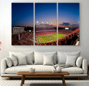 Wolfpack Football Team Wall Art Print - Raleigh