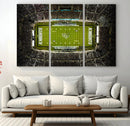 UCF Knights Football Team Print - Orlando FBC Mortgage by MyGreatCanvas | Canvas Wall Art Prints | Photo Prints & Wall Decor