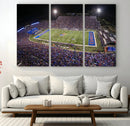 University of Kansas Jayhawks Football Team Print - Lawrence by MyGreatCanvas | Canvas Wall Art Prints | Photo Prints & Wall Decor