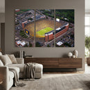 University of Michigan Wolverines Football Team Print - Ann