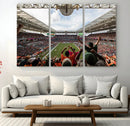 Miami Hurricanes Football Team Wall Art Print - Miami Hard by MyGreatCanvas | Canvas Wall Art Prints | Photo Prints & Wall Decor
