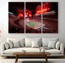Ohio State University Buckeyes Football Team Print - by MyGreatCanvas | Canvas Wall Art Prints | Photo Prints & Wall Decor
