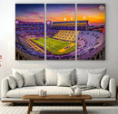 The Louisiana State University Tigers Football Team Print - by MyGreatCanvas | Canvas Wall Art Prints | Photo Prints & Wall Decor