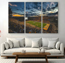 University of Wyoming Cowboys Football Team Print - Laramie by MyGreatCanvas | Canvas Wall Art Prints | Photo Prints & Wall Decor