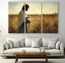 Jesus the Good Shepherd Wall Art Canvas Print -