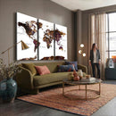 World Map Canvas Print – Detailed Map of the World Wall Art