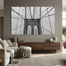 Large Brooklyn Bridge Wall Art Canvas Print