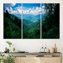 Tropical Jungle Wall Art Canvas Print – Framed Lush Valley by MyGreatCanvas | Canvas Wall Art Prints | Photo Prints & Wall Decor