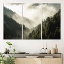Misty Valley Wall Art: Foggy Forest Canvas Print by MyGreatCanvas | Canvas Wall Art Prints | Photo Prints & Wall Decor