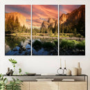 Yosemite Valley Wall Art, El Capitan Sunset Canvas Print, by MyGreatCanvas | Canvas Wall Art Prints | Photo Prints & Wall Decor