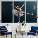 Ballet Dancer Wall Art – Framed Graceful Pose Canvas by MyGreatCanvas | Canvas Wall Art Prints | Photo Prints & Wall Decor