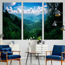 Tropical Jungle Wall Art Canvas Print – Framed Lush Valley by MyGreatCanvas | Canvas Wall Art Prints | Photo Prints & Wall Decor