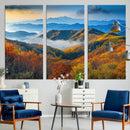Autumn Mountains Wall Art, Vibrant Fall Foliage Landscape by MyGreatCanvas | Canvas Wall Art Prints | Photo Prints & Wall Decor