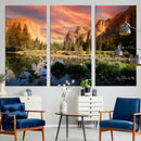 Yosemite Valley Wall Art, El Capitan Sunset Canvas Print, by MyGreatCanvas | Canvas Wall Art Prints | Photo Prints & Wall Decor