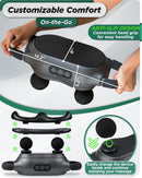 LX26 2 Head Deep Tissue Massager, Charcoal Black