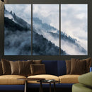 Foggy Forest Wall Art Canvas Print – Misty Mountain by MyGreatCanvas | Canvas Wall Art Prints | Photo Prints & Wall Decor
