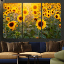 Sunflower Sunshine Wall Art Canvas Print by MyGreatCanvas | Canvas Wall Art Prints | Photo Prints & Wall Decor