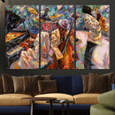 African American Jazz Art Music Abstract Wall Art Painting by MyGreatCanvas | Canvas Wall Art Prints | Photo Prints & Wall Decor