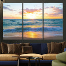 Coastal Wall Art - Vintage World Map Canvas Print with