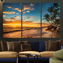 Sunset Wall Art Canvas Print