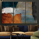 Modern Abstract Canvas Art Canvas Print - Framed and Ready
