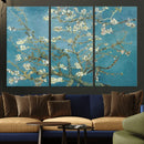 Vincent Van Gogh's Almond Blossom Abstract Wall Art Canvas,