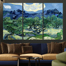 Olive Trees Van Gogh Wall Art Canvas Print