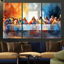Abstract Watercolor The Last Supper Wall Art by MyGreatCanvas | Canvas Wall Art Prints | Photo Prints & Wall Decor