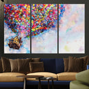 Don't Look Up Movie Canvas Wall Art - Vibrant Floating House