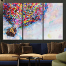 Don't Look Up Movie Canvas Wall Art - Vibrant Floating House