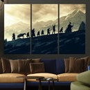 Fellowship Journey Wall Art – Fantasy Adventure Canvas Print by MyGreatCanvas | Canvas Wall Art Prints | Photo Prints & Wall Decor