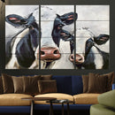 Vintage Baby and Mom Cattle Wall Art Canvas Print by MyGreatCanvas | Canvas Wall Art Prints | Photo Prints & Wall Decor
