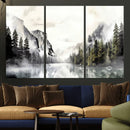 Yosemite Valley Wall Art Canvas Print – Framed and Ready to
