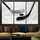 Winter Ice Hockey Sport Canvas Wall Art Print - Hockey Wall by MyGreatCanvas | Canvas Wall Art Prints | Photo Prints & Wall Decor
