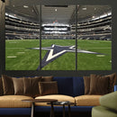 Dallas Cowboys Football Team Print - Arlington AT&T Stadium by MyGreatCanvas | Canvas Wall Art Prints | Photo Prints & Wall Decor