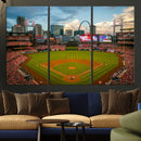 Busch Stadium Wall Art Print | St. Louis Cardinals Baseball by MyGreatCanvas | Canvas Wall Art Prints | Photo Prints & Wall Decor