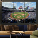 New York Mets Baseball Team Print - Citi Field Stadium Wall