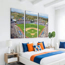 Citi Field Wall Art Print | 3-Panel New York Mets Baseball