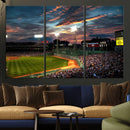Fenway Park Wall Art Canvas Print | Large Baseball Stadium