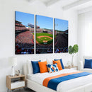 Cincinnati Reds Baseball Canvas Print - American Ball