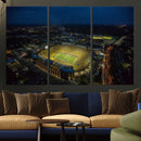 Michigan Wolverines Football Team Print - Michigan Stadium