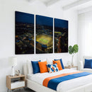 Michigan Wolverines Football Team Print - Michigan Stadium