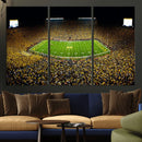 Stadium in Michigan Wall Art Canvas Print, Framed American