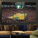 TD Garden Basketball Canvas Wall Art - Boston Celtics Live by MyGreatCanvas | Canvas Wall Art Prints | Photo Prints & Wall Decor