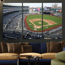 New York Yankees Baseball Team Print - Yankee Stadium Wall