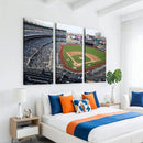 New York Yankees Baseball Team Print - Yankee Stadium Wall